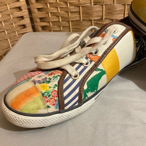 Coach Daphney Patchwork Sneakers - Picture 4 of 10